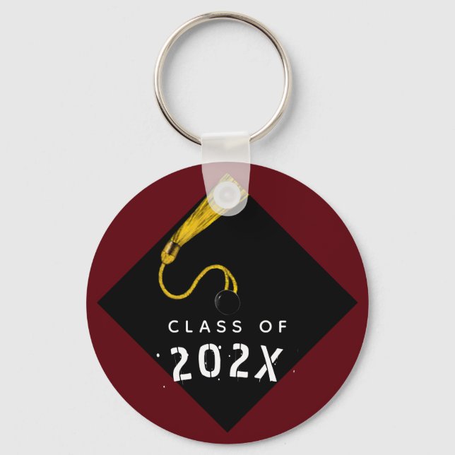 Graduation Keepsake Gift Keychain (Front)