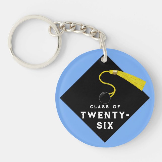 Graduation Keepsake Gift Keychain (Front)