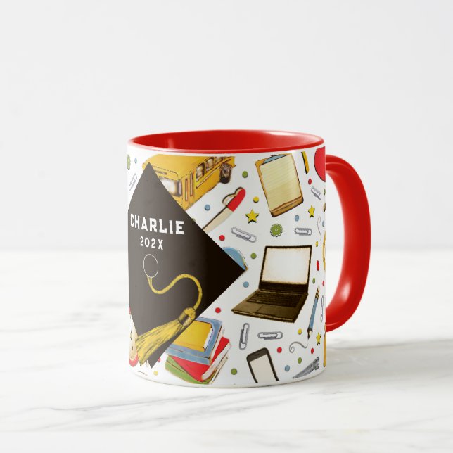 Graduation Keepsake Gift Mug (Front Right)
