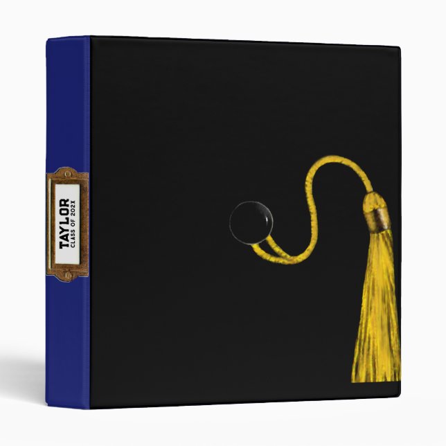 Graduation Keepsake Scrapbook Binder (Front/Spine)
