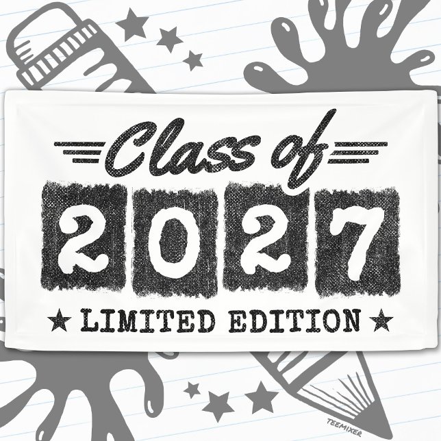 Graduation Limited Edition Senior Class of 2027 Banner (Creator Uploaded)