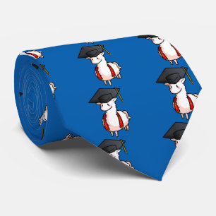 Graduation Llama Tie