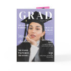 Graduation Magazine Booklet 4 Pages Fun Modern