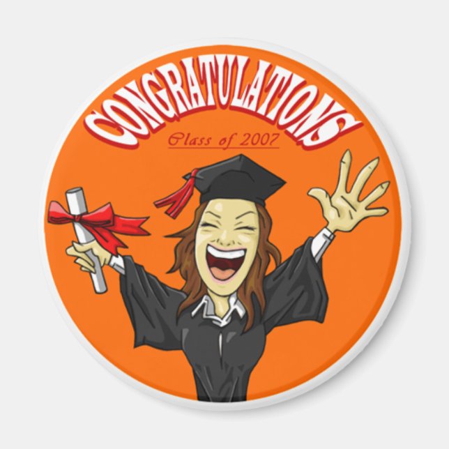graduation magnet (Front)