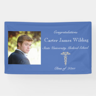 Graduation, Medical School, Custom Photo Banner