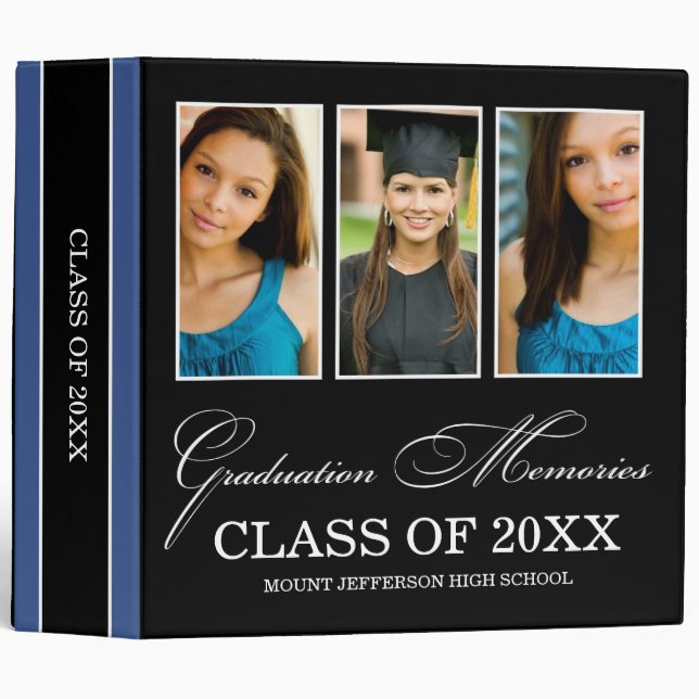 GRADUATION MEMORIES | PHOTO ALBUM BINDER (Front/Spine)