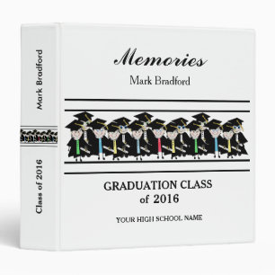 GRADUATION MEMORY BINDER - CLASS OF (?)
