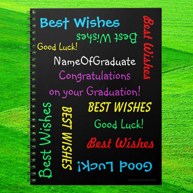 Graduation Memory Book, FUN Album, Black Notebook (Creator Uploaded)