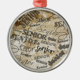 graduation metal ornament