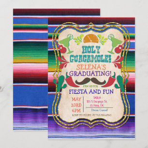 Graduation Mexican Fiesta Invitation