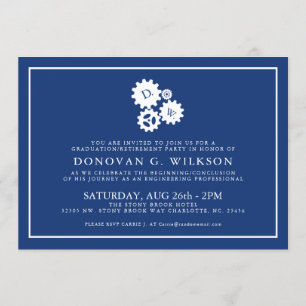 Graduation minimale d'ingénieur Invitation de la m