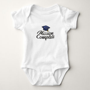Graduation Mission Complete Baby Bodysuit