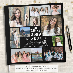 Graduation moderne 11 Photo Collage Livre d'or