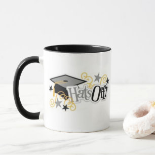 GRADUATION MUG "HATS OFF"