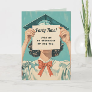 Graduation Mystery Moment Invitation