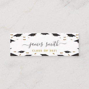 Graduation Name Card & Hand drawn class of 2021