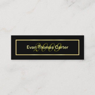 Graduation Name Cards