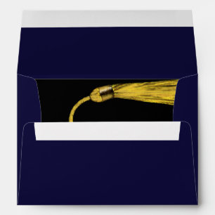 Graduation Navy Blue Envelope