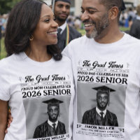 Graduation Newspaper Shirt, Proud Mom Graduate 