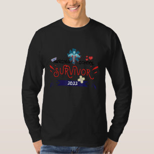 Graduation Nurse Nursing School Survivor 2022 T-Shirt