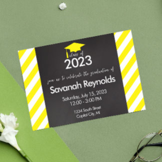 Graduation Open House Invitation with Photo