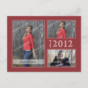 Graduation Open House Postcard