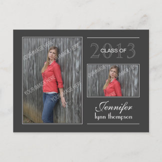 Graduation Open House Postcard