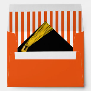 Graduation Orange Envelope