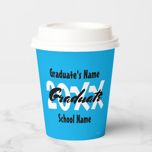 Graduation Paper Cups - HAMbyWG (Front)