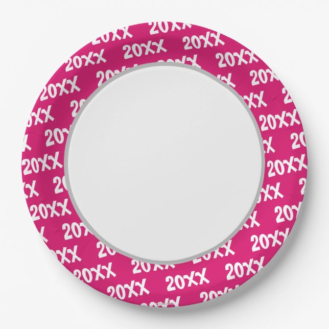 Graduation Paper Plate - HAMbyWG (Front)