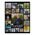 Graduation Party 19 Photo Display Brush Typography