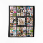 Graduation Party 55 Photo Collage Backdrop Custom