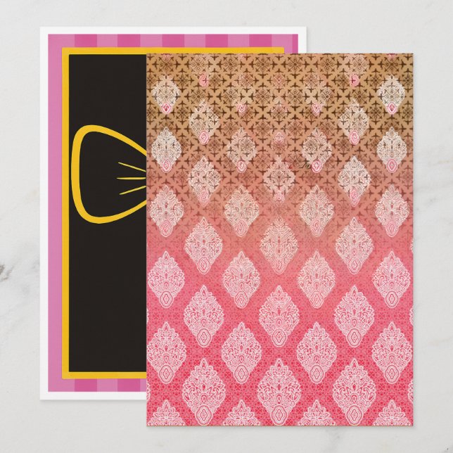 Graduation, Party & Announcement Invitation Cards (Front/Back)