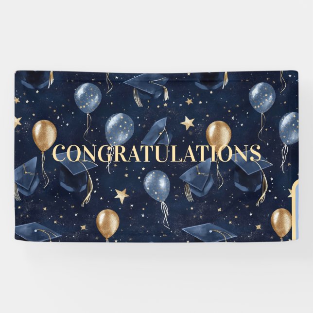 Graduation Party Banner (Horizontal)