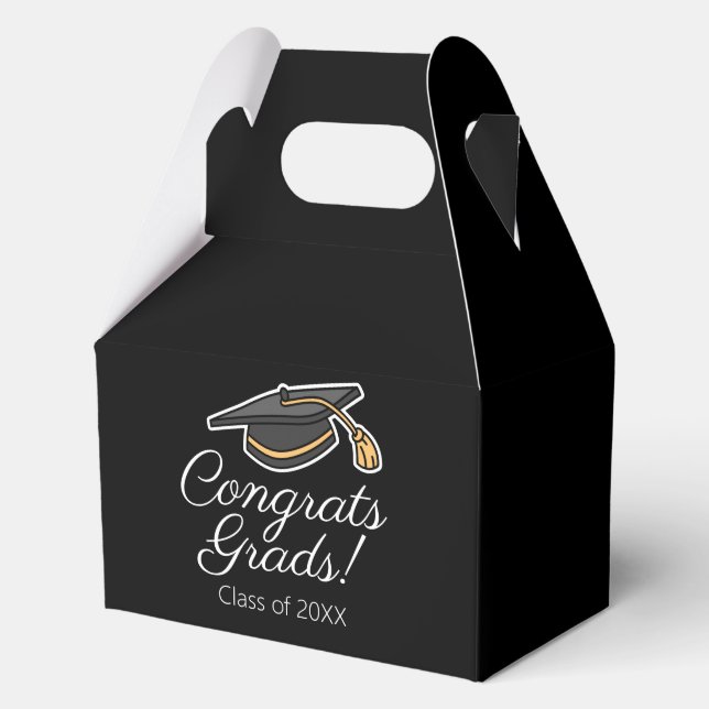 Graduation Party - Class Year Favour Box (Front)
