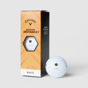 Graduation Party Customizable Class Year Timeless Golf Balls