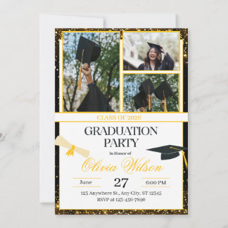 Graduation Party Design Invitation