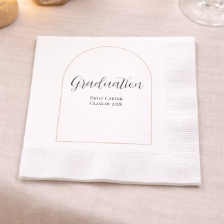  Graduation Party  | Elegant Script Napkin