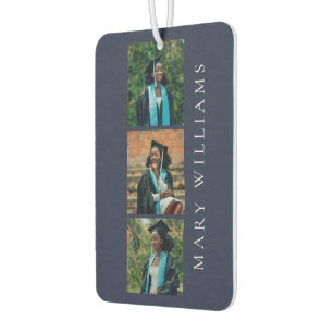 Graduation Party Favour Customizable Academic Navy Air Freshener