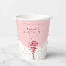 Graduation Party Girly Bubble in Pink