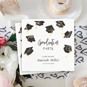Graduation Party Happy Hats Napkin