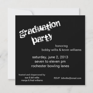 Graduation Party Invitation