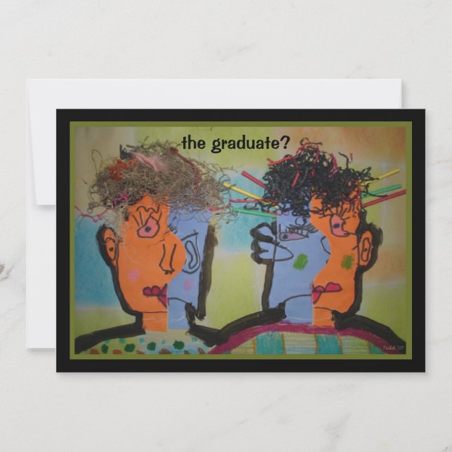 Graduation Party Invitation (Front)