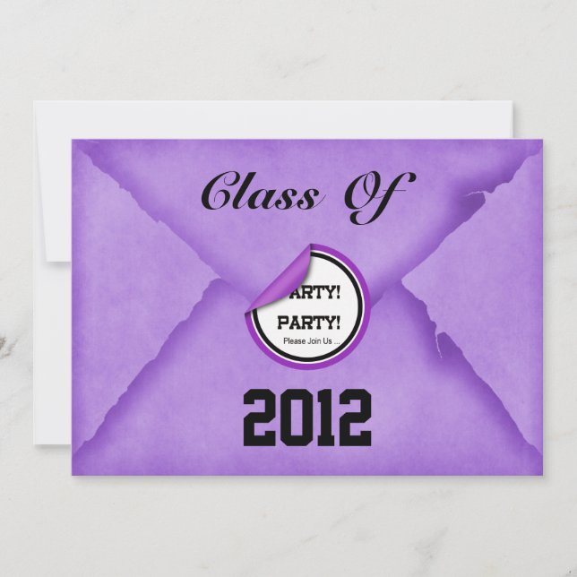 Graduation Party Invitation (Front)