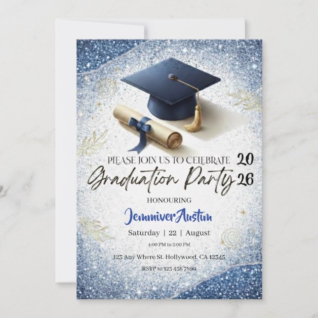 Graduation Party Invitation  (Devant)