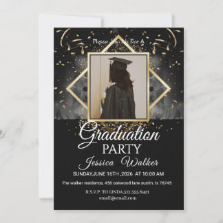  Graduation Party Invitation 2026