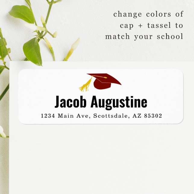 Graduation Party Invitation / Announcement Address (Creator Uploaded)