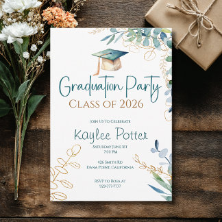 Graduation Party Invitation Class of 2026