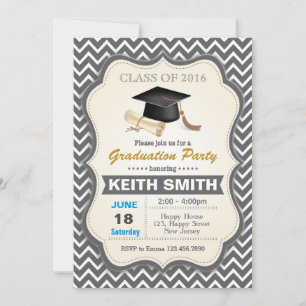 Graduation Party Invitation. Graduate Celebration Invitation