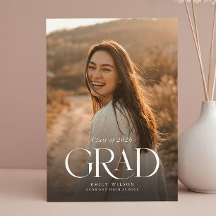 Graduation Party Invitation Graduate Photo Postcard